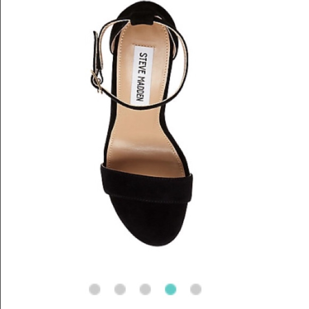 NWT Steve Madden black heels